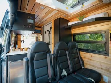 2023 AWD Mercedes Camper Van w/ Off-Grid Power and Water