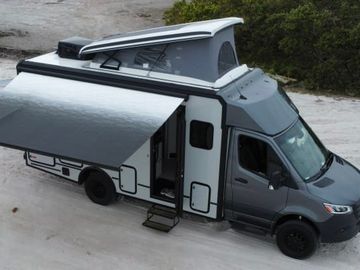 The ULTIMATE Van based Rig with Pop Top, sleeps 5! Mercedes 170 AWD