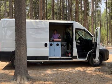 Boondock Stealthy Swiss Army Van