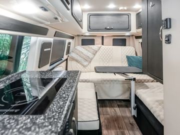 American Patriot Mercedes Luxury Meets Camper Van Seats 5 Sleeps 2