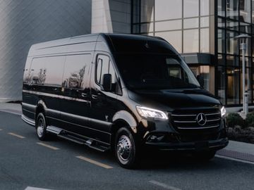 NEW - 2025 Mercedes 11-Passenger Mercedes Sprinter: Travel in Style - Wi-Fi