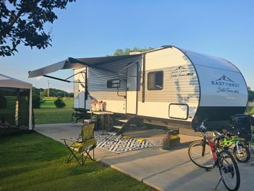 Like New Family-Ready Travel Trailer, Sleeps 8, Amenities, & Add-ons