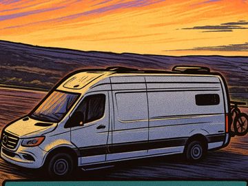 Offgrid Adventure Wagon - Virtual Office (StarLink)