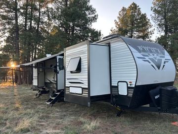 Four Bunks! Sleeps 10 with two bathrooms.