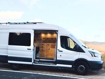 Camper Van - High Roof Extended 2016 Ford Transit