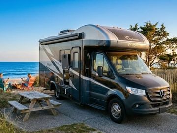 C4 2023 Mercedes Luxury RV -Sleeps 5-Diesel Great MPG