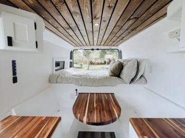 2021 Custom Ram ProMaster Camper Van | Solar, Kitchen & Cozy Interior