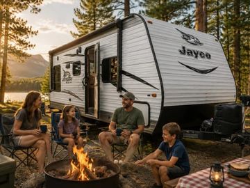 Camping for the Family of 4 is Near