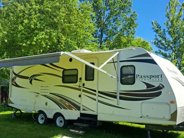 Belle River Keystone passport travel trailer