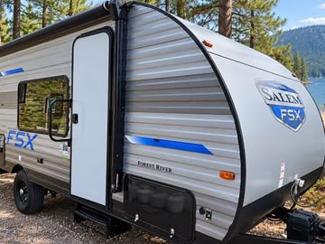 2021 179FSX. Queen. Dbl bunks, Outdoor mini kitchen
