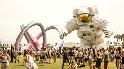Group of people in Coachella CA