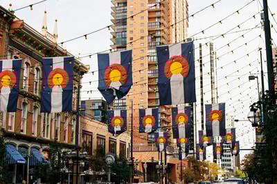 Denver street artwork by Pieter van de Sande