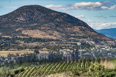 City view of Penticton BC